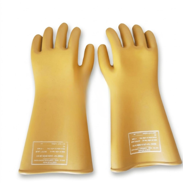 Găng tay cao su cách điện 22 KV Vicadi GT-02